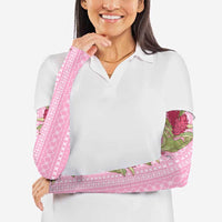 Women's Day Samoa Malu Tattoo Inspired Mix Teuila Arm Sleeves Rose Pink LT7 - Polynesian Pride