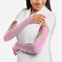 Women's Day Samoa Malu Tattoo Inspired Mix Teuila Arm Sleeves Rose Pink LT7 - Polynesian Pride
