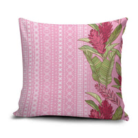 Women's Day Samoa Malu Tattoo Inspired Mix Teuila Pillow Cover Rose Pink LT7 Rose Pink - Polynesian Pride