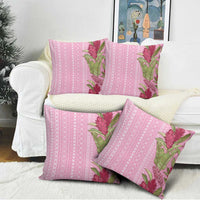 Women's Day Samoa Malu Tattoo Inspired Mix Teuila Pillow Cover Rose Pink LT7 - Polynesian Pride