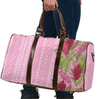 Women's Day Samoa Malu Tattoo Inspired Mix Teuila Travel Bag Rose Pink LT7 - Polynesian Pride