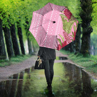 Women's Day Samoa Malu Tattoo Inspired Mix Teuila Umbrella Rose Pink