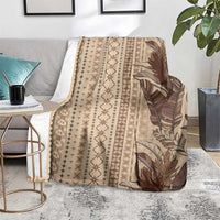Women's Day Samoa Malu Tattoo Inspired Mix Teuila Blanket Vintage Tapa LT7 - Polynesian Pride