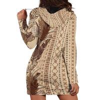 Women's Day Samoa Malu Tattoo Inspired Mix Teuila Hoodie Dress Vintage Tapa