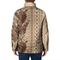 Women's Day Samoa Malu Tattoo Inspired Mix Teuila Padded Jacket Vintage Tapa LT7 - Polynesian Pride