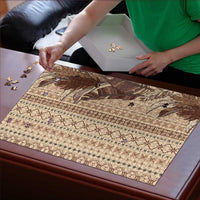 Women's Day Samoa Malu Tattoo Inspired Mix Teuila Puzzle Vintage Tapa LT7 - Polynesian Pride