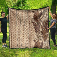 Women's Day Samoa Malu Tattoo Inspired Mix Teuila Quilt Vintage Tapa LT7 - Polynesian Pride