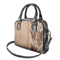 Women's Day Samoa Malu Tattoo Inspired Mix Teuila Shoulder Handbag Vintage Tapa LT7 - Polynesian Pride