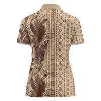 Women's Day Samoa Malu Tattoo Inspired Mix Teuila Women Polo Shirt Vintage Tapa