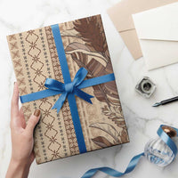 Women's Day Samoa Malu Tattoo Inspired Mix Teuila Wrapping Paper Vintage Tapa LT7 - Polynesian Pride