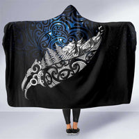 Maori Matariki Hooded Blanket Landscape Styled Fern - Galaxy