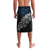 Maori Matariki Lavalava Landscape Styled Fern - Galaxy