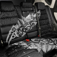Maori Matariki Back Car Seat Cover Landscape Styled Fern - Monochrome