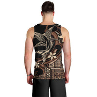 Samoa Manuia le Aso Tuto'atasi Men Tank Top Siapo Mamanu Mix Tatau Marlin