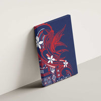 Samoa Manuia le Aso Tuto'atasi Canvas Wall Art Siapo Mamanu Mix Tatau Marlin - Flag Color