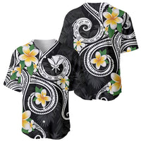 Kanaka Maoli Hawaii Plumeria Baseball Jersey Dancing Tentacles Black Style