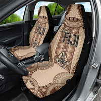 Bula Fiji Vintage Car Seat Cover Brown Masi Motifs