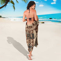 Bula Fiji Vintage Sarong Brown Masi Motifs
