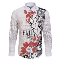 Bula Fiji Day Family Matching Puletasi and Hawaiian Shirt Tagimaucia on Masi Pattern