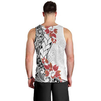 Bula Fiji Day Men Tank Top Tagimaucia on Masi Pattern