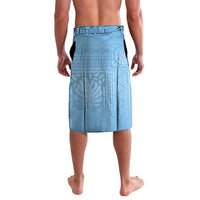 Bula Fiji Day Lavalava Tagimaucia on Masi Pattern - Turquoise