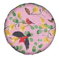 Aloha Hawaii Spare Tire Cover I'iwi on Mamane Pastel Pink