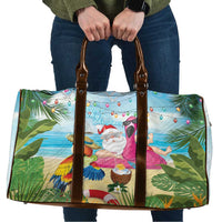 Have Yourself A Beachy Little Christmas Travel Bag with Santa Chilling - Polynesian Pride