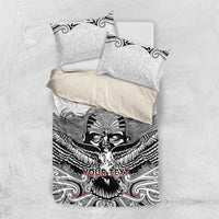 Aotearoa Personalized Bedding Set Proud To Be Maori LT7 US Twin 172cm x 218cm White - Polynesian Pride