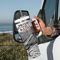 Aotearoa Personalized Tumbler With Handle Proud To Be Maori