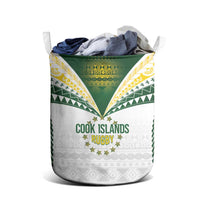 Cook Islands Rugby Laundry Basket Kuki's Aitu Champions LT7 - Polynesian Pride