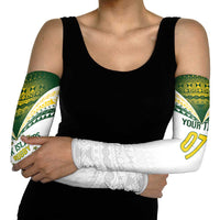 Cook Islands Rugby Custom Arm Sleeves Kuki's Aitu Champions LT7 - Polynesian Pride
