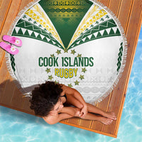 Cook Islands Rugby Beach Blanket Kuki's Aitu Champions LT7 - Polynesian Pride