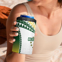 Cook Islands Rugby 4 in 1 Can Cooler Tumbler Kuki's Aitu Champions LT7 - Polynesian Pride