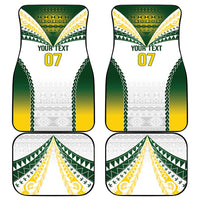 Cook Islands Rugby Custom Car Mats Kuki's Aitu Champions LT7 - Polynesian Pride