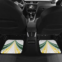 Cook Islands Rugby Custom Car Mats Kuki's Aitu Champions LT7 Set 2pcs - Back Colorful - Polynesian Pride