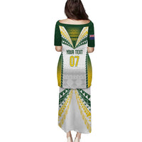 Cook Islands Rugby Custom Family Matching Puletasi and Hawaiian Shirt Kuki's Aitu Champions - Polynesian Pride