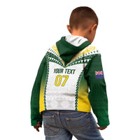 Cook Islands Rugby Custom Kid Hoodie Kuki's Aitu Champions - Polynesian Pride