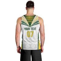 Cook Islands Rugby Custom Men Tank Top Kuki's Aitu Champions LT7 - Polynesian Pride