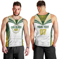 Cook Islands Rugby Custom Men Tank Top Kuki's Aitu Champions LT7 - Polynesian Pride