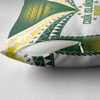 Cook Islands Rugby Pillow Cover Kuki's Aitu Champions LT7 - Polynesian Pride