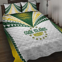 Cook Islands Rugby Quilt Bed Set Kuki's Aitu Champions - Polynesian Pride