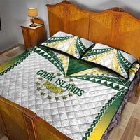 Cook Islands Rugby Quilt Bed Set Kuki's Aitu Champions - Polynesian Pride