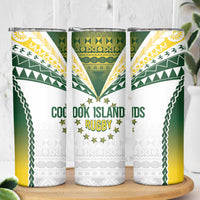 Cook Islands Rugby Skinny Tumbler Kuki's Aitu Champions LT7 - Polynesian Pride