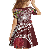 Aloha Hawaii Big Island Family Matching Off Shoulder Maxi Dress and Hawaiian Shirt Ohia Lehua Wahine