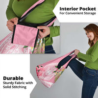 Aloha Hawaii Maui Grocery Bag Goddess Lokelani Rose