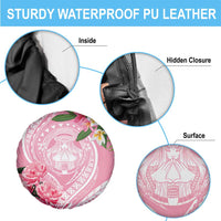 Aloha Hawaii Maui Spare Tire Cover Goddess Lokelani Rose