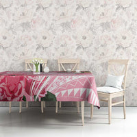 Aloha Hawaii Maui Tablecloth Goddess Lokelani Rose