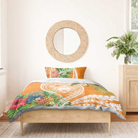 Aloha Hawaii Lanai Bedding Set Frangipani Mix Pineapple