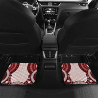 Bula Fiji Vintage Car Mats Scarlet Masi Motifs