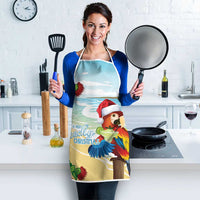 Have A Very Beach Christmas Apron Parrot By Lehua Flower - Polynesian Pride